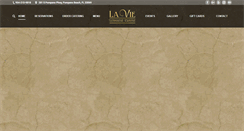 Desktop Screenshot of lavieflorida.com